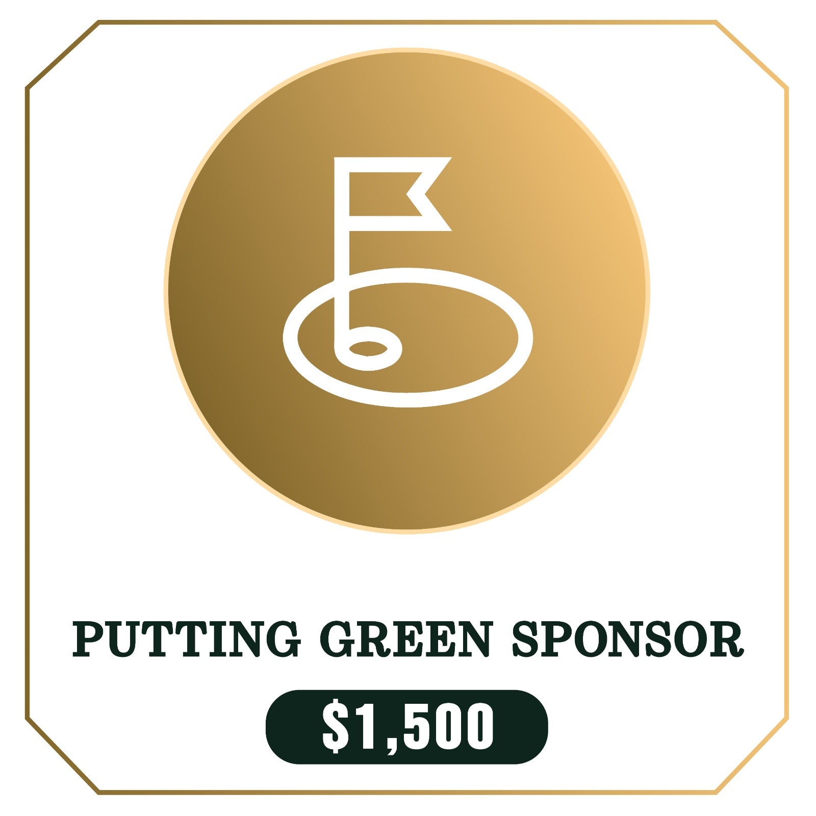 Putting Green Sponsorship