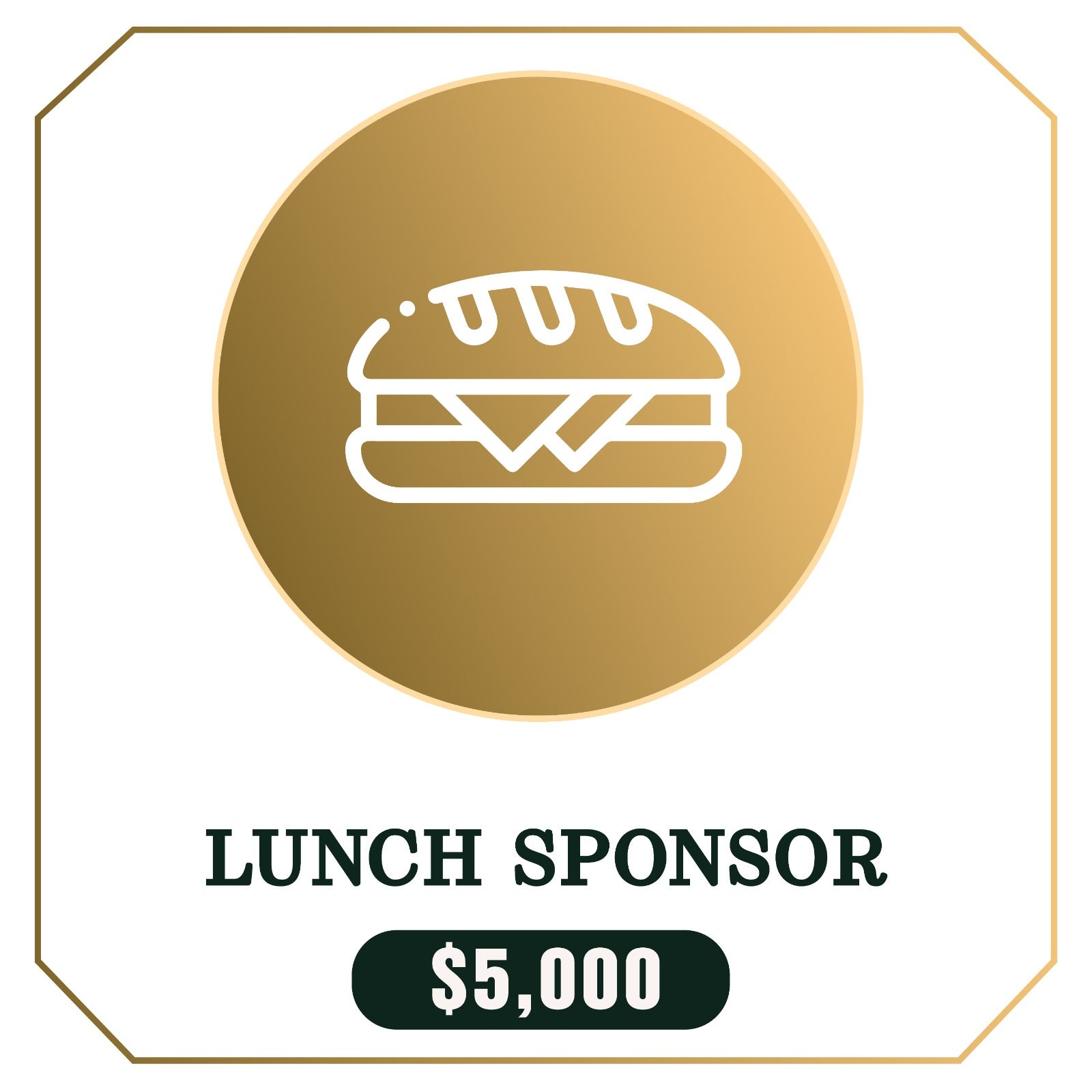 Lunch Sponsor - 2026 Charity Golf Classic